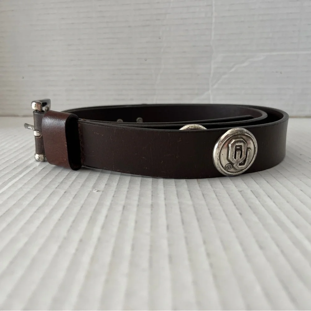 OU leather belt